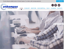 Tablet Screenshot of enkompas.com